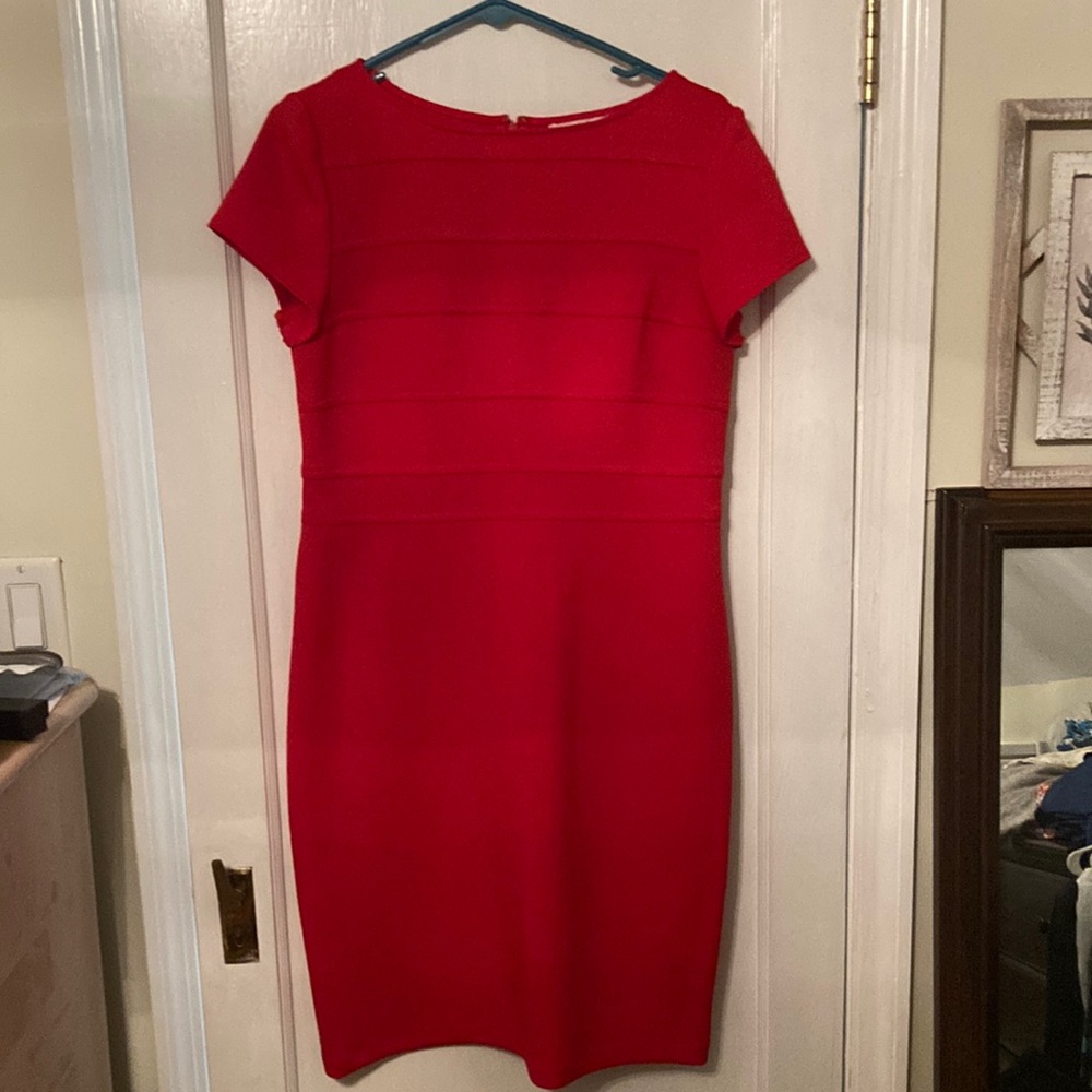 Red dress